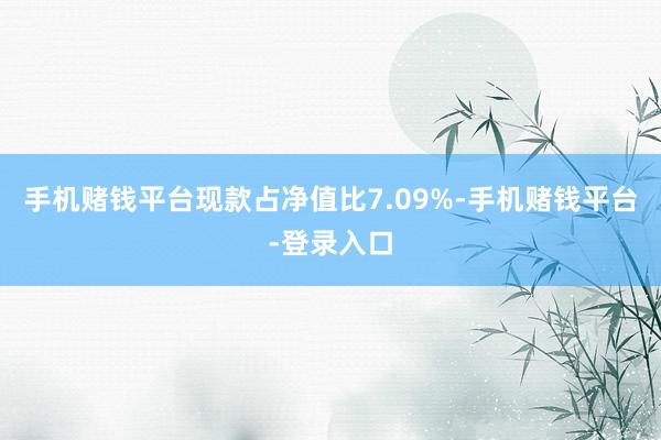 手机赌钱平台现款占净值比7.09%-手机赌钱平台-登录入口