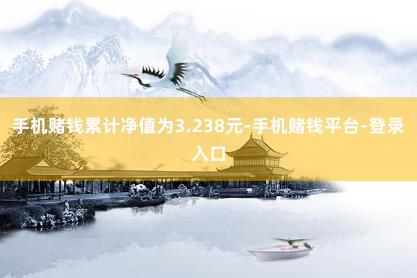 手机赌钱累计净值为3.238元-手机赌钱平台-登录入口